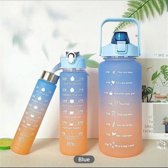 3 PCS Portable Water Bottles Set With Large Capacity, Anti Leakage - Picture 9 of 11